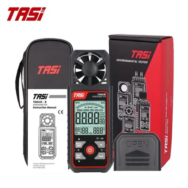 Máy đo tốc độ gió kỹ thuật số TASI TA641