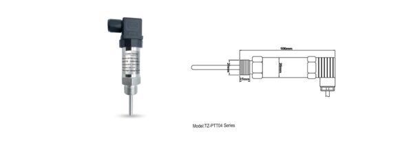 Bộ truyền nhiệt độ RTD có độ chính xác cao TZONE TZ-PTT04 - Hình ảnh 2