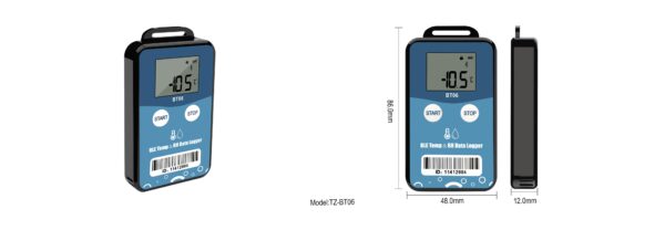 Thiết bị ghi dữ liệu nhiệt độ và độ ẩm Bluetooth TZONE TZ-BT06 - Hình ảnh 2