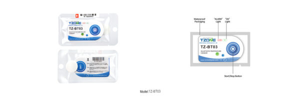 Thiết bị ghi dữ liệu nhiệt độ Bluetooth TZONE TZ-BT03 - Hình ảnh 3